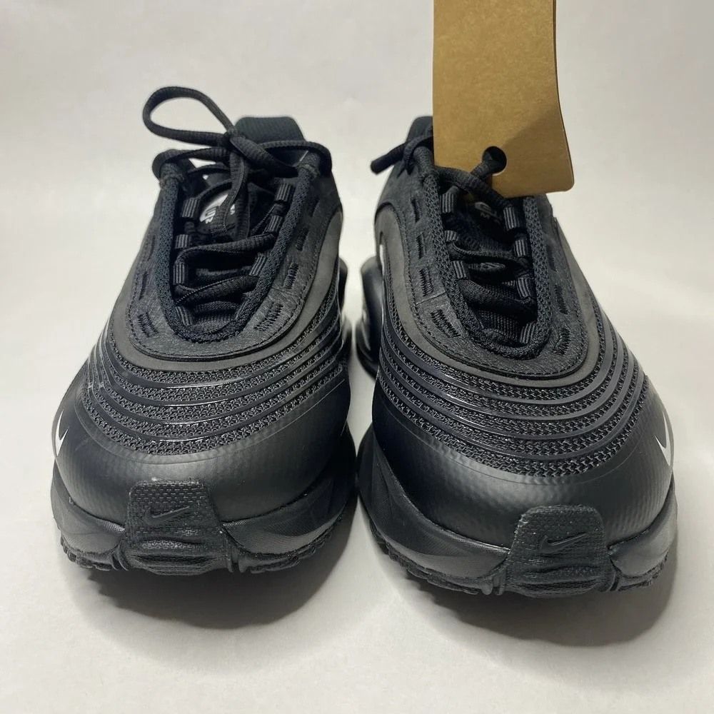 Nike Air Max IF2622-002‎ Black White Kids Sneaker 4.5Y Comfort Athletic Casual